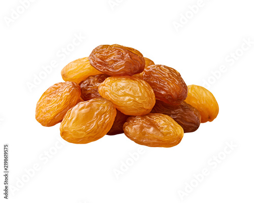 Plump, sun-kissed golden raisins in tight cluster, glossy and appealing