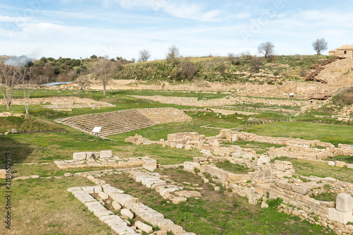 Natural Landscapes of The Archaeological Park of Morgantina (The Agora) in Enna Province, Sicily, Italy. (Part I)