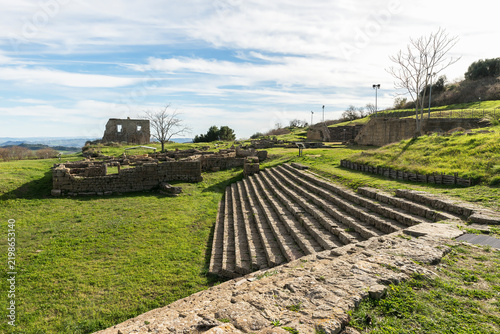 Natural Landscapes of The Archaeological Park of Morgantina (The Agora) in Enna Province, Sicily, Italy. (Part I)
