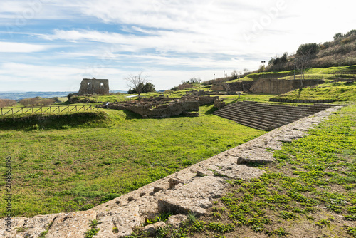 Natural Landscapes of The Archaeological Park of Morgantina (The Agora) in Enna Province, Sicily, Italy. (Part I)
