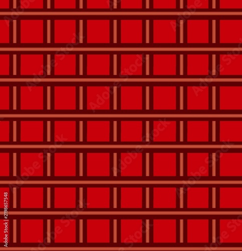 red square background
