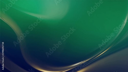 Premium Emerald Midnight Green Navy and Gold Abstract Gradient Background