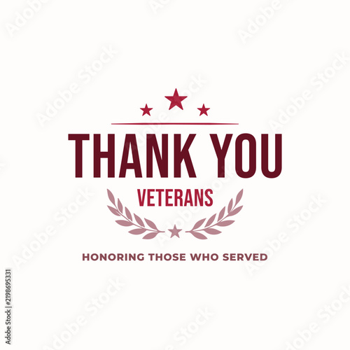 Thank You, Veterans Honoring Those Who Served
