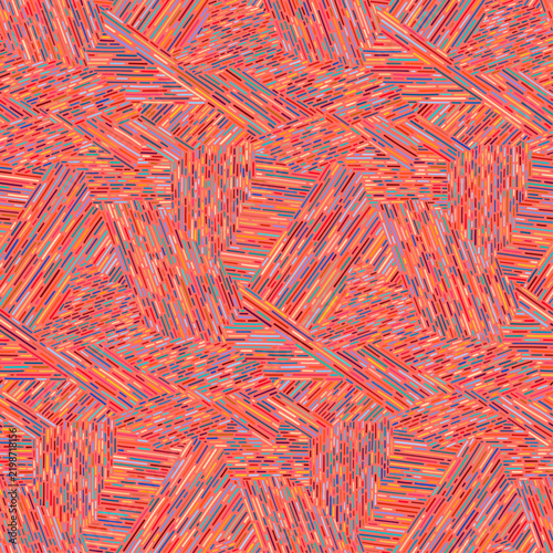 Line Doodle Seamless Pattern 85 - Strix