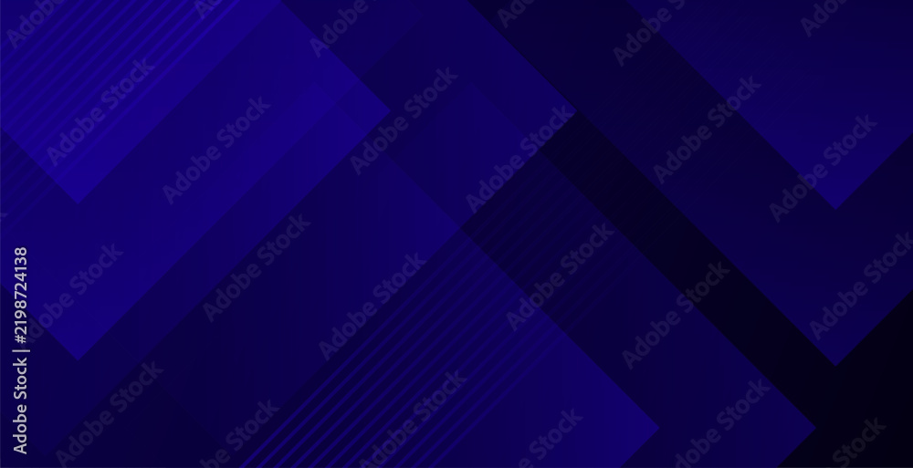 Obraz premium Abstract Blue Geometric Shapes Background with Gradient and Diagonal Lines for Graphic Design and Digital Art