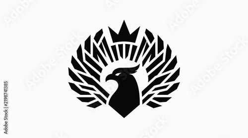 Phoenix crest minimalist logo 202609021416