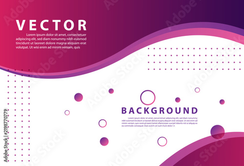 Purple background vector illustration lighting effect graphic for text and message board design infographic