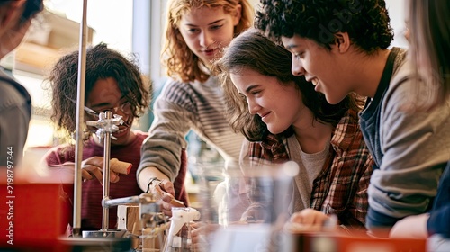 Engaging Science Experiment with Diverse Students in Classroom Setting