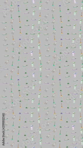 Cleaning tools pattern