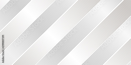 abstract black and white gradient stripe diagonal curves thin fabric textile line. vector oblique line transparent wavy fabric web geometric pattern technology texture design.