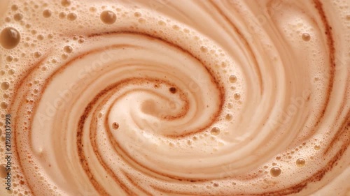 chocolate cream swirl background