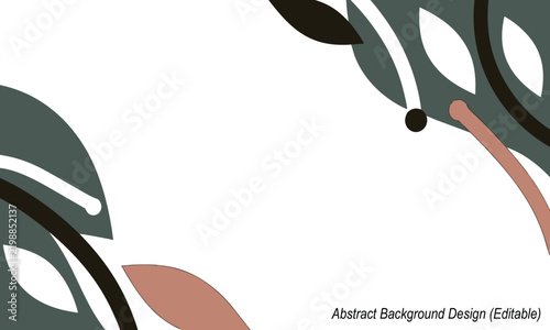 Minimalist geometric abstract background with layered shapes and gradient tones for modern design projects With Ediable Colours