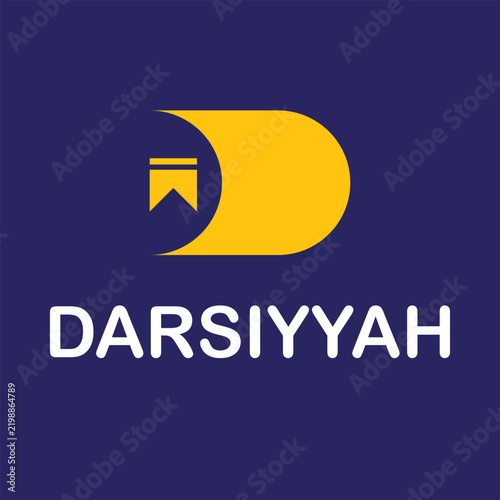 Modern D Letter Logo – Minimalist Bookmark and Business Brand Vector