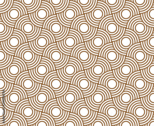 luxury brown circle patterns.eps