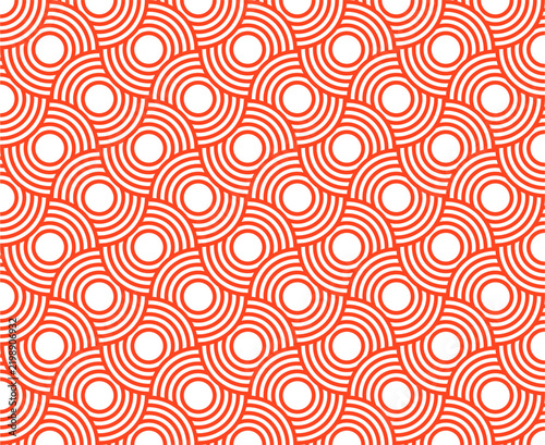 luxury red circle patterns.eps