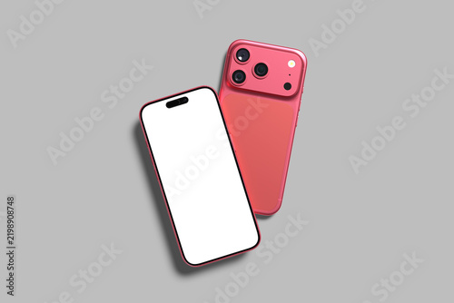 Phone Screen Blank Mockup