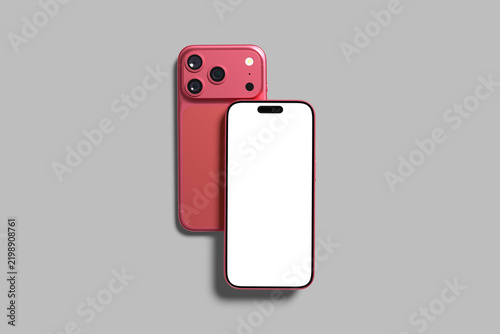 Phone Screen Blank Mockup