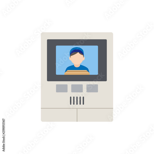 モニター付きインターホンのアイコン