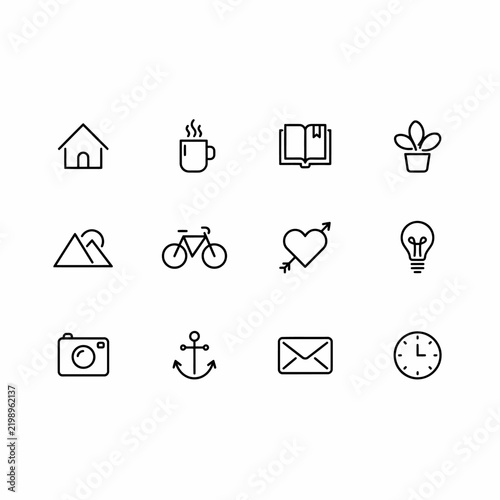 social media icons
