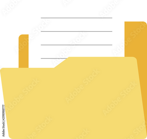 File Folder Illustration