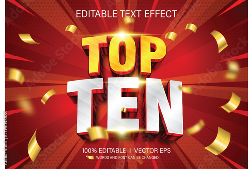 text editable effect