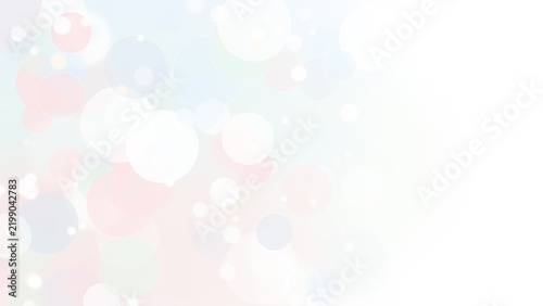 Pure Pearl Glowing Bokeh Lights Abstract Backdrop Layout Featuring Smooth Ambient Glow Dynamic Visual Depth and Copy Space for Presentation Design Rendered in Silver White Tones