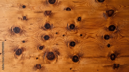 Rustic Knotty Pine Wood Grain Background Texture