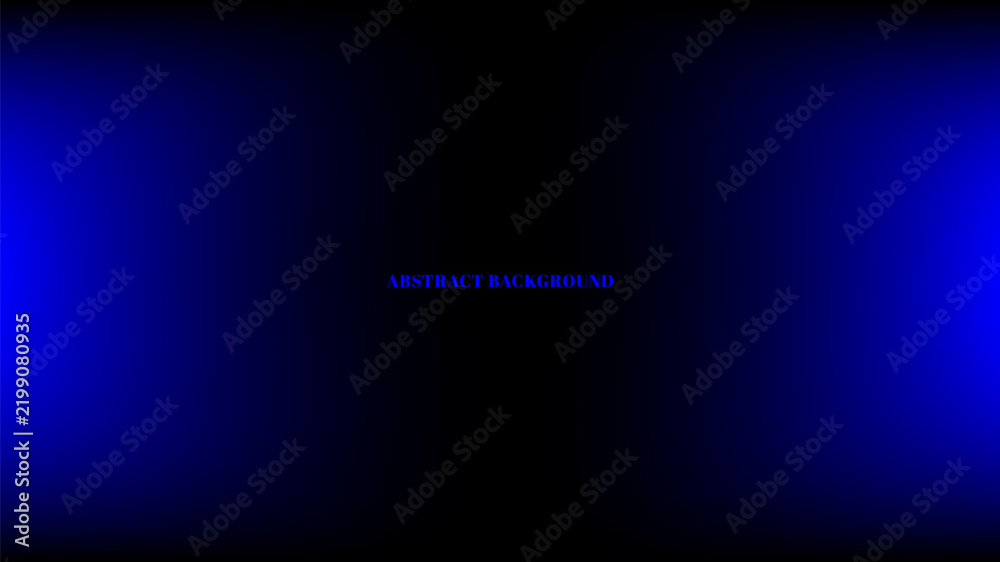 Obraz premium Abstract blue gradient template on background.