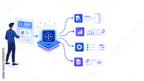 Autonomous AI Agent Workflow for Business Process Automation and Task Execution