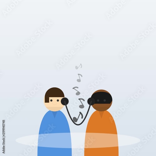 Business Dialogue: Professional discussion and collaboration between two people
