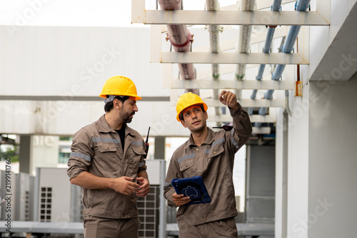 Engineer industrial engineer industrial worker factory inspection maintenance construction helmet uniform