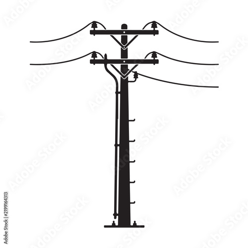 pole and wires