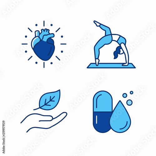 Health and Wellness Icons Collection