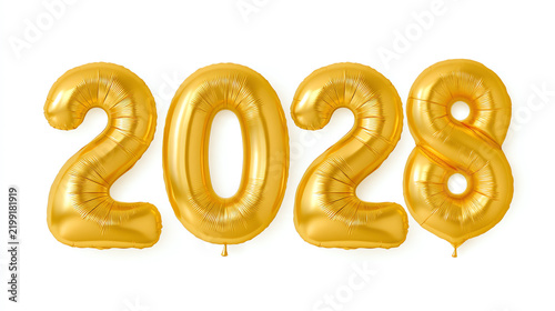 Fototapeta 2028 new year, AI generated