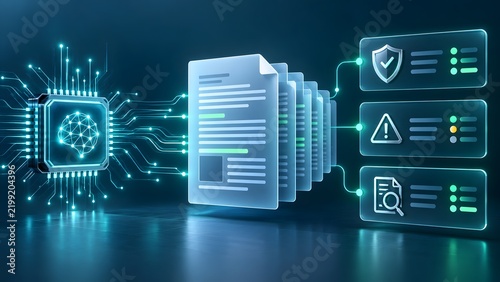 Automated AI Document Screening and Cybersecurity Threat Detection System