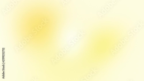 Bright soft lemon yellow and cream pastel lights drifting on light background, seamless abstract gradient loop for spring, kids and cheerful lifestyle content