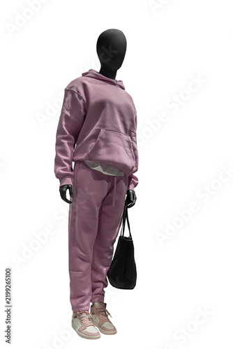 Three full length female mannequins