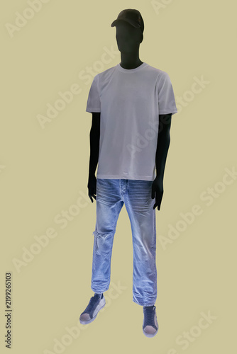 Full length male mannequin