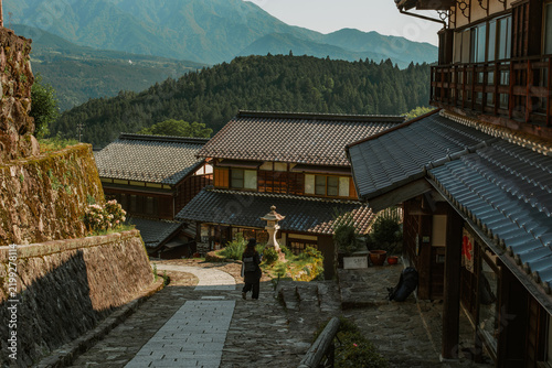 Posttown of Magome in the Kiso Valley, Japan