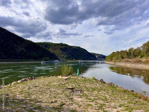 Foto Lahn-Rhein Mündung in Oberlahnstein (Rheinland-Pfalz)