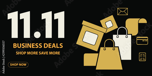 11.11 Business Deals Sale Template Set