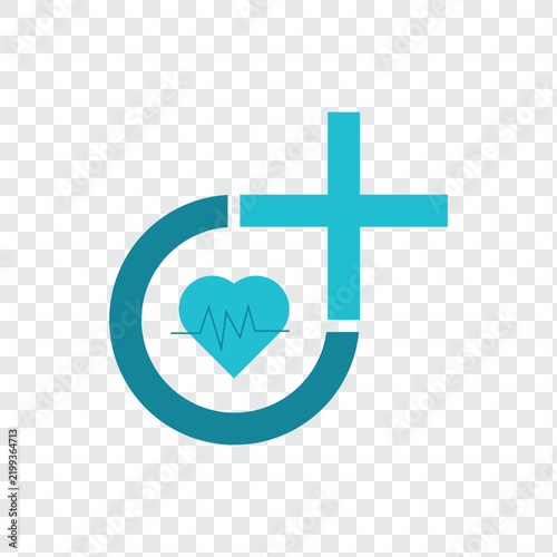 Medical Logo Icon for Healthcare, Hospital, Clinic, Doctor and Professional Medical Branding Vector design.