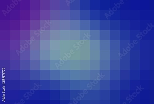 Digital mosaic gradient background with subtle light diffusion for abstract digital art concepts