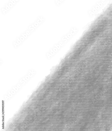 Light Gray Watercolor Textured Corner Decoration with Soft Organic Abstract Brushwork