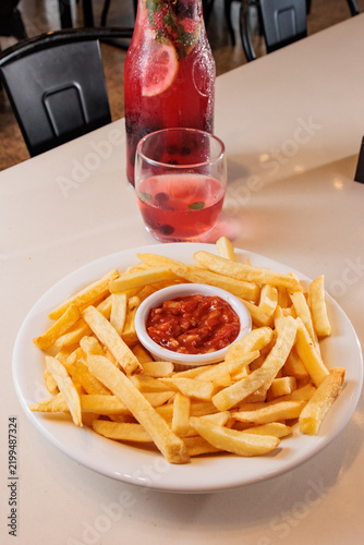 Obraz na plátně papas fritas