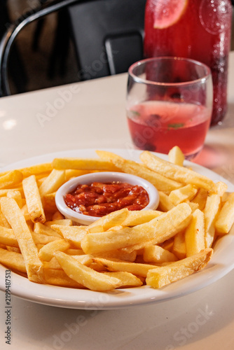 Fotografie papas fritas