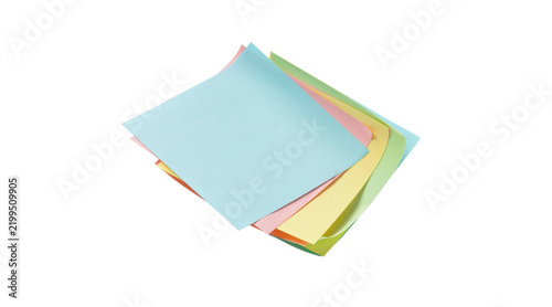 Фотография sticky notes, colorful paper, post it notes, memo pad, reminder notes, office su