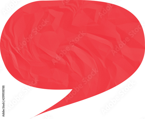 Paper Speech Bubble Vector Text Message Shapes .