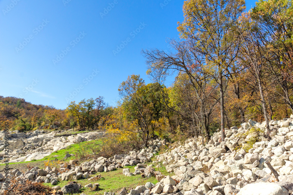 Obraz premium Ancient Thracian city of Perperikon, Bulgaria