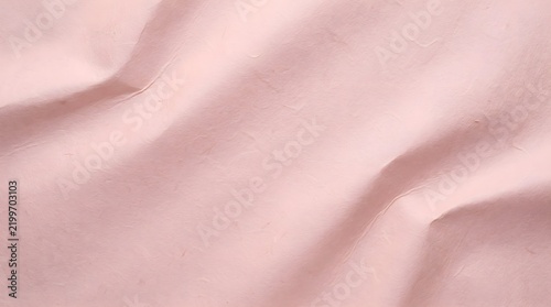Soft Pink Paper Texture Background Backdrop with Elegant Folds Number
